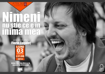 Afiș Nimeni 3 MARTIE